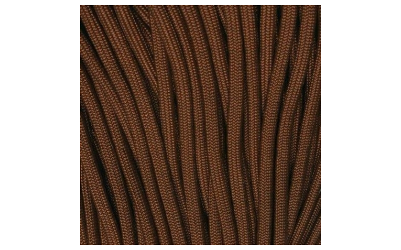 Brown chocolate 550 paracord 100'